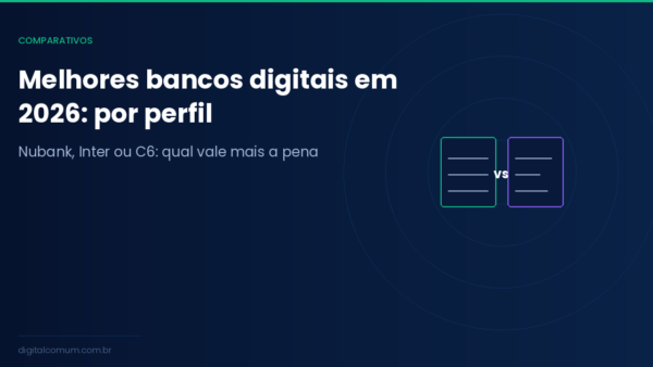 Melhor banco digital em 2026: qual escolher para o seu perfil