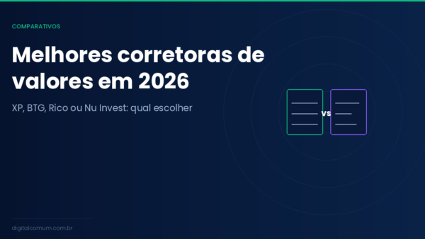 Melhor corretora de investimentos em 2026: qual escolher para o seu perfil